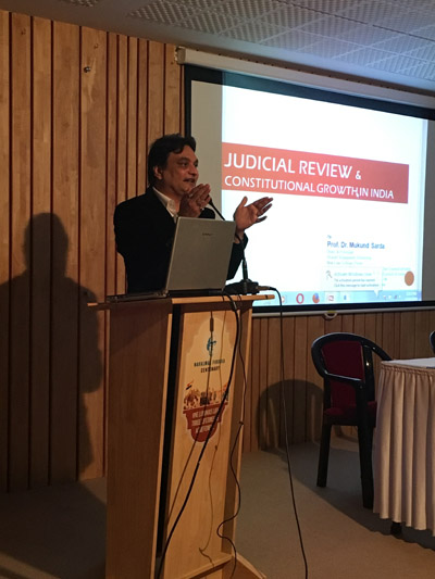 Guest Lecture by Justice. S. B. Shukre